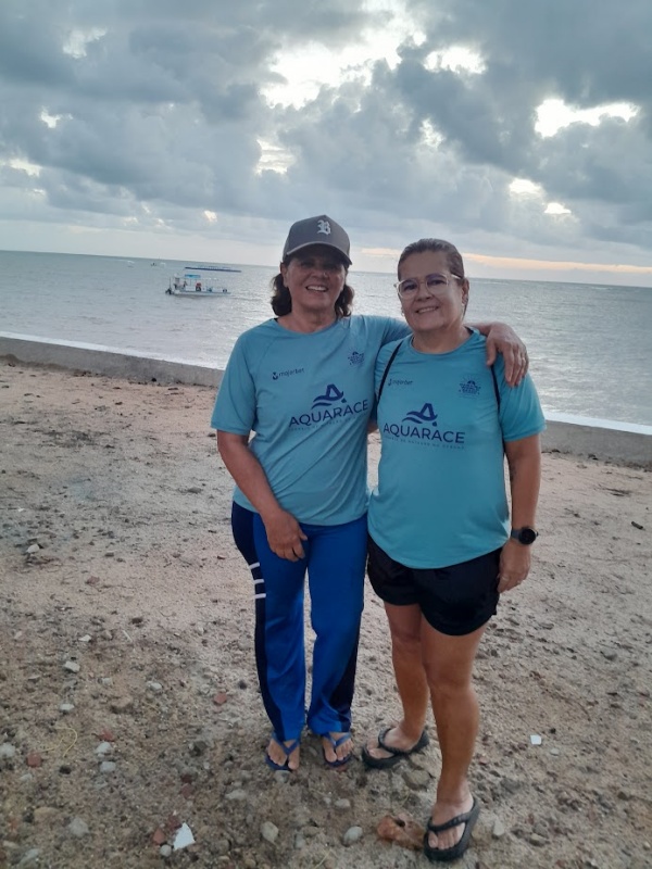 Atletas: Márcia e Marlena Atletas: Márcia e Marlena